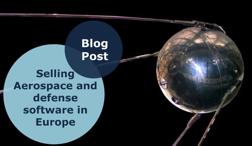 selling aerospace and defence software in EU
