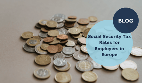 social security tax rates EU